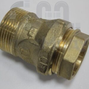 ПНД соединитель 32*1" НР латунь HELA 210