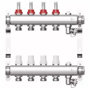 Коллекторная группа 1"х 4 вых. с расход STI   TT000010555